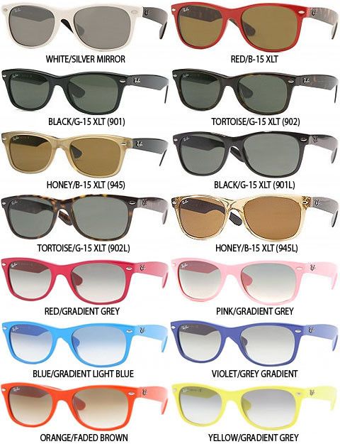 les "ray bans" sont dans la place!!!!